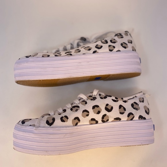 Keds Triple Platform Dream Foam Leopard Print - Picture 7 of 9